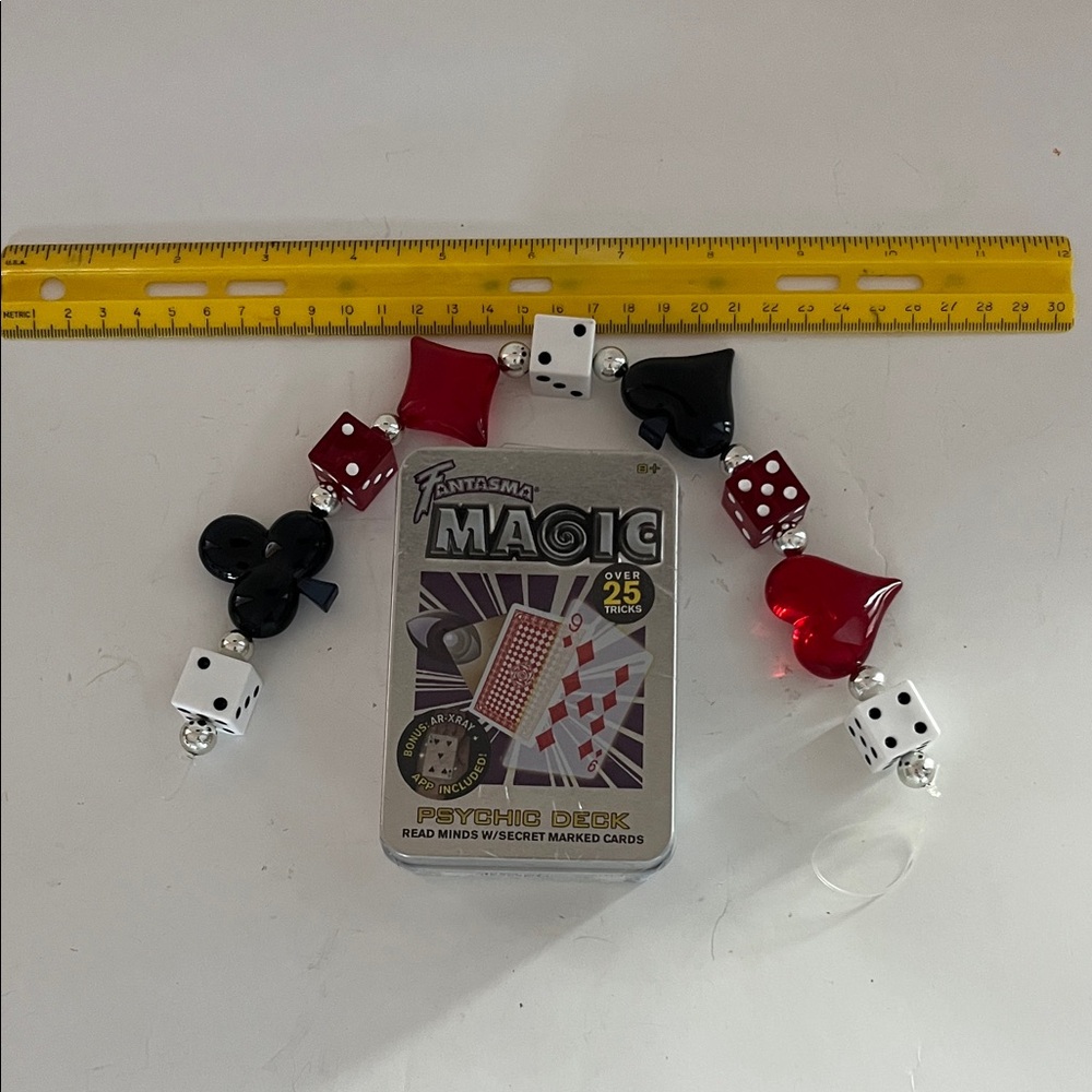Psychic Deck Card Game - Red, Black, White